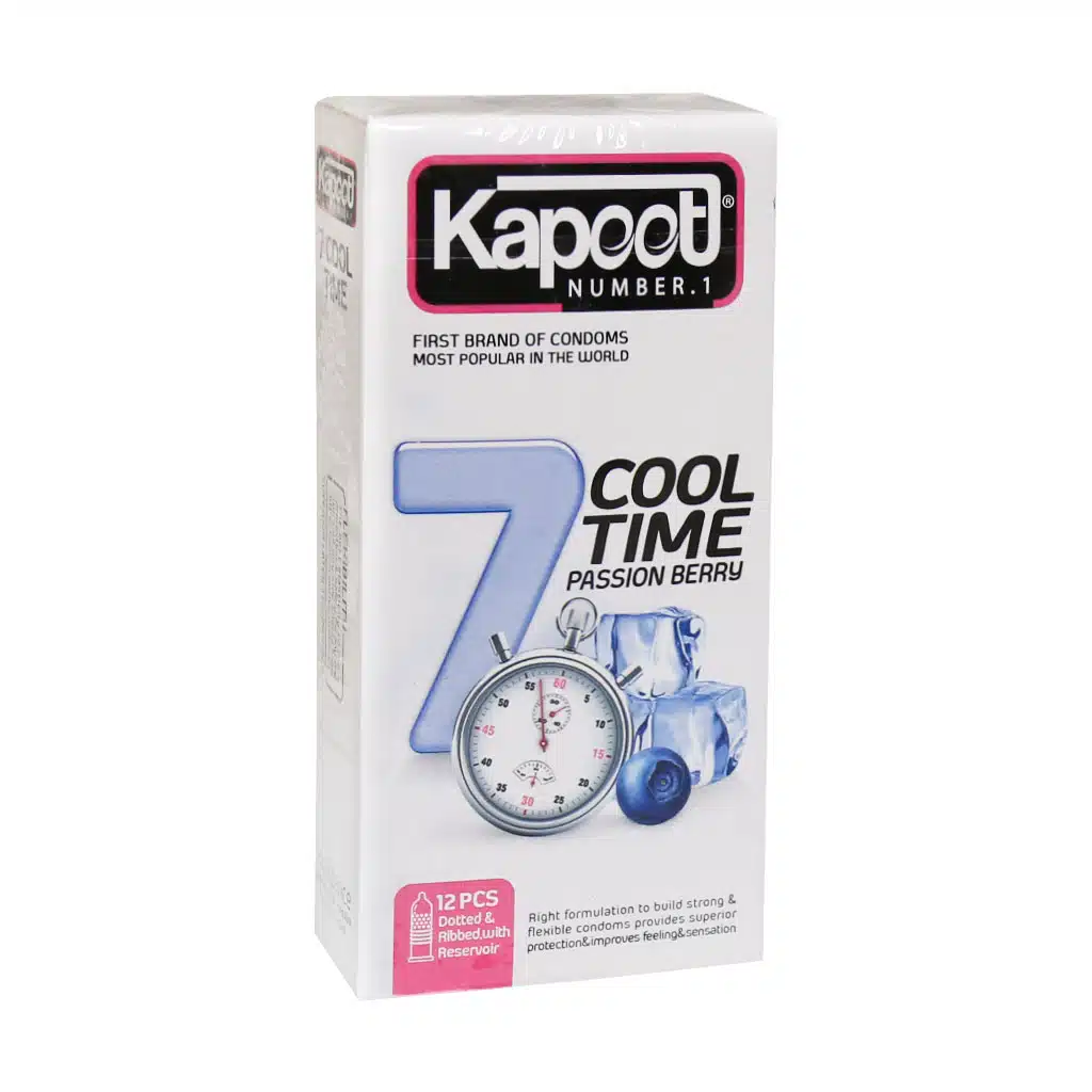 کاندوم تاخیری کاپوت مدل 7COOL TIME بسته 12 عددی