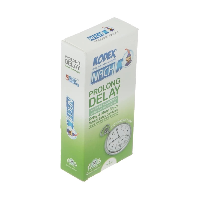 کاندوم تاخیری کدکس مدل Prolong Delay بسته 12 عددی - تصویر 2